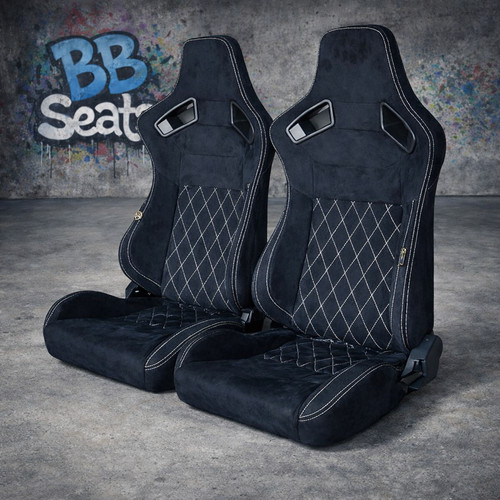 Bb6 black suede alcantara - black,