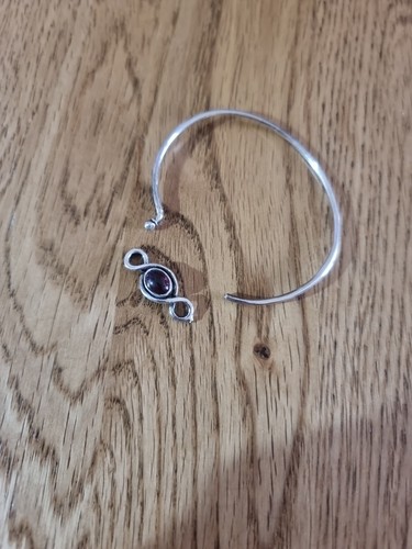 Vintage bangle bracelet 925 - bangle,