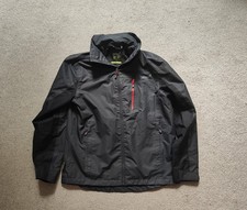 Gelert Men's Stormlite 5000 Rain Jacket, Black And Grey Size XS