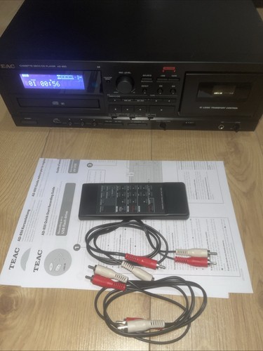 Teac 850 player cassette - teac, cd-player/cassette