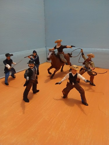 Papo wild west cowboy - papo, set