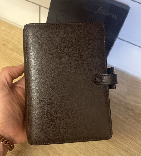 Filofax brown leather - ,