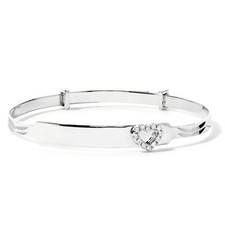 STERLING SILVER BABY BANGLE