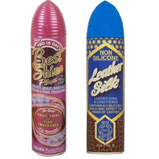 Aristowax Beeswax Leather Silk Leather Shine & Shine Plus Two-In-One 250ml 300ml