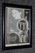 SIOUXSIE BANSHEES Framed A4 1983 dear prudence SINGLE Original promo ART poster