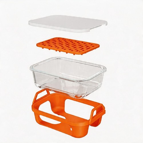 Silicone handle air fryer - air,