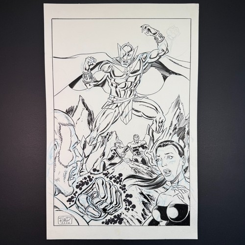 Original comic art interior - original,