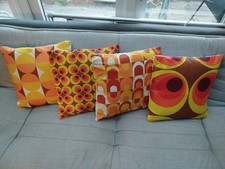 4 X 70's 80's RETRO Cushion