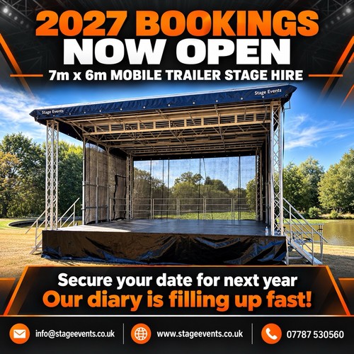 Mobile stage trailer - mobile,