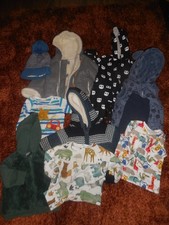 BUNDLE OF BABY BOY CLOTHING INCLUDING MICKEY MOUSE SET 3-6 MONTHS EX CONDITION