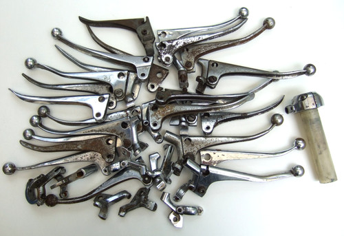 Front brake clutch levers - front,