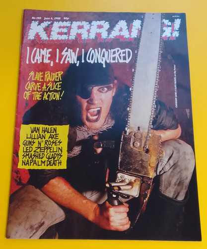 Kerrang 190 june - kerrang!, 1988-