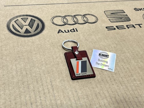 Audi sport logo - logo, leather