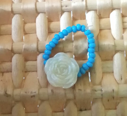 Boho hippie bead stretch - boho,