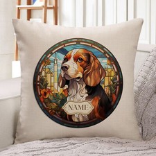 Personalised Beagle Cushion