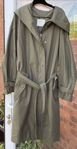 Bnwot zara khaki - zara, hooded