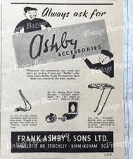 Frank Ashby Cycle Accessories
