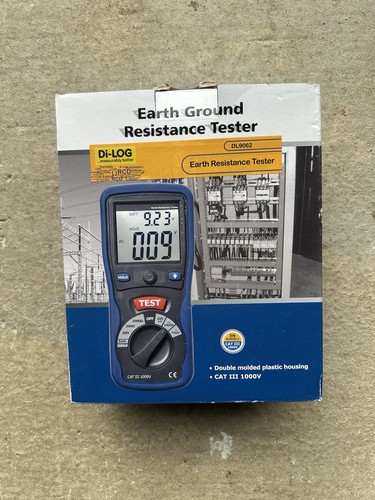 Log dl9062 earth resistance - dl9062,