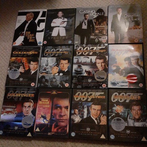 James bond 007 dvd - bond, films