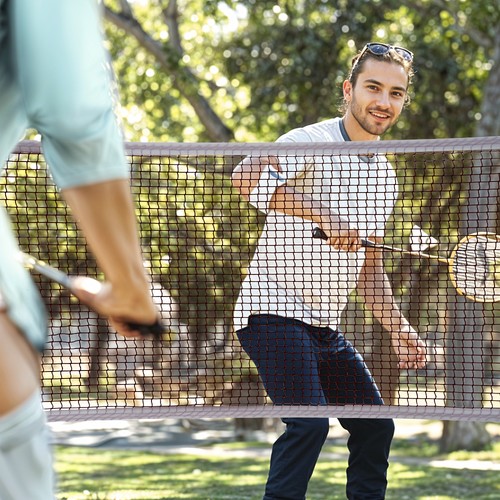 Portable badminton tennis - 3-6m,