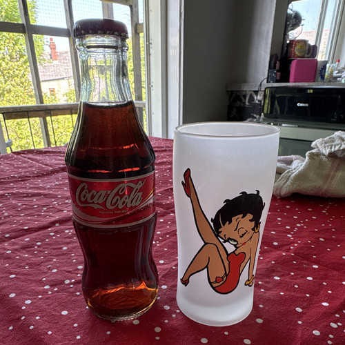 Betty boop frosted white - betty,