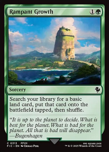 Mtg rampant growth fic - rampant,