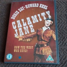 Calamity Jane DVD (2003) Doris Day Howard Keel Classic Western Musical Free Post