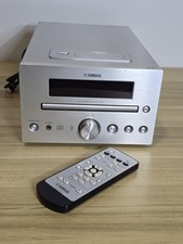 Yamaha CRX-330 CD Player Receiver silver. USB IPOD DAB FM + Remote (WQ45470)