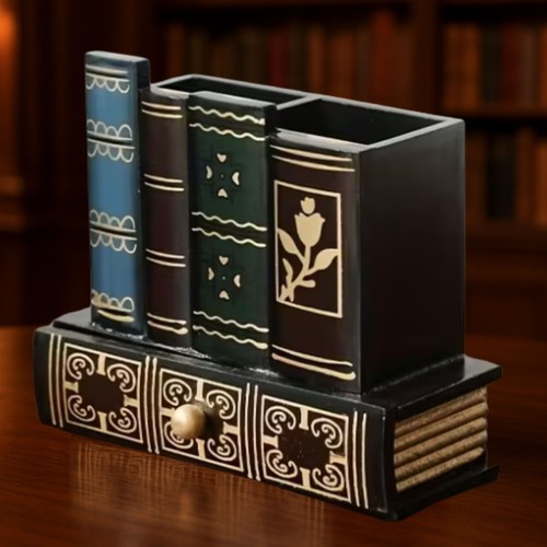 Vintage style pen holder - pen,