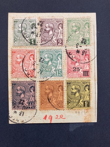 Monaco 1922 lot - monaco, 9