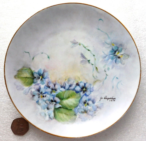 Bavarian porcelain picture - porcelain,