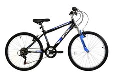 Dallingridge Arrow BikeMTB Kids Hardtail Mountain Bike 24" Wheel Black Blue
