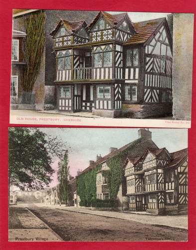 Prestbury village old - village, house