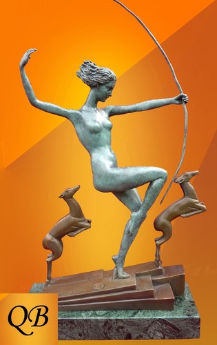 Art deco bronze 1920 - deco, 1920's