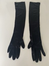 Ladies, Long Black Satin Opera