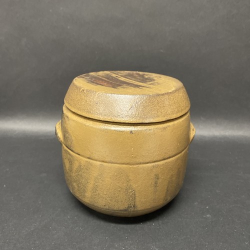 Asian pottery earthenware jar - earthenware,