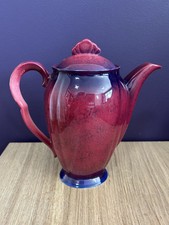 Carlton ware coffee pot Rouge