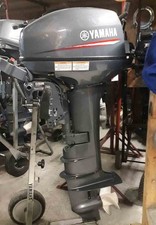 15hp Yamaha 2 stroke L/S outboard - Mint Unused
