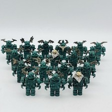 Mega Bloks • Dragons Krystal Wars • Green Knights / Orcs / Trolls x18 Bundle