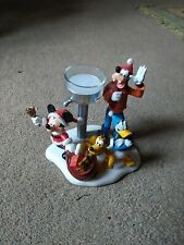 DISNEY STORE EXCLUSIVE. CHRISTMAS MICKY & FRIENDS TEA LIGHT HOLDER