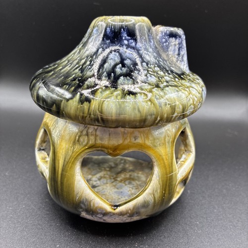 Ceramic mushroom toadstool - ceramic,