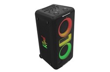 Klipsch New York Black Bluetooth Party Speaker with Powerful Bass & Lights