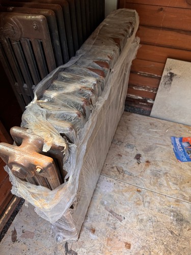 Vintage cast iron - iron, radiator