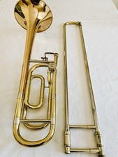 Boosey & Hawkes London  Besson Sovereign BE 944 Bb and F Trombone - 