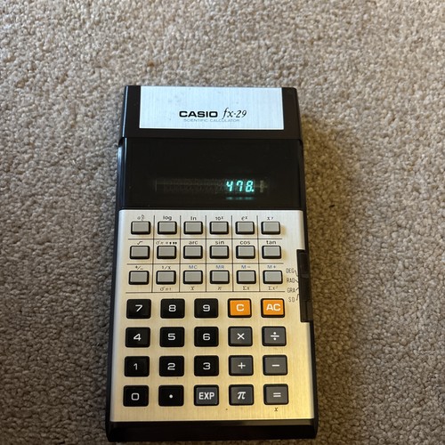 Casio vintage scientific - casio,
