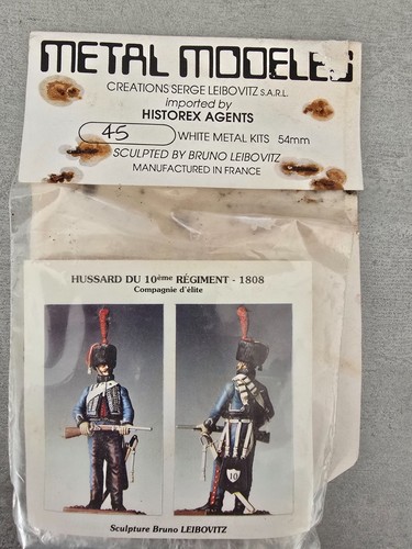 Metal modeles hussards du - -,