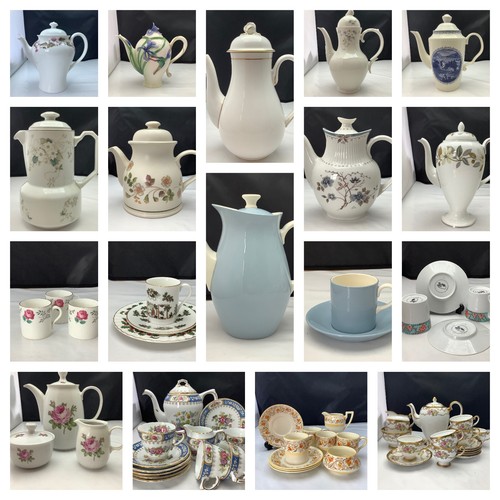 Vintage china coffee pots - coffee,