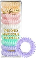 Spiral Hair Ties, 10 Pack -