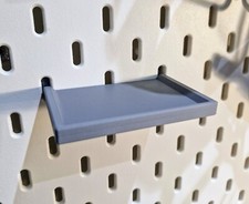 Shelves for Ikea Skadis Peg Board Shelf Display - Any Colour - Small or Large