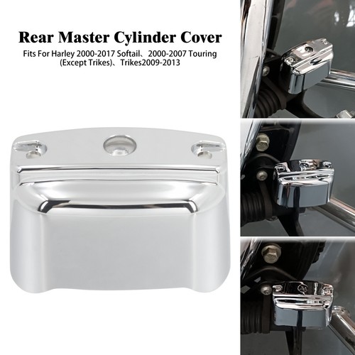 Chrome rear brake master - rear,